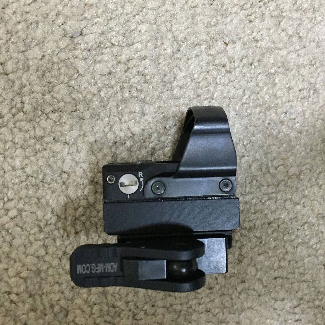Switching QD lever side with ADM one piece T1 mount
